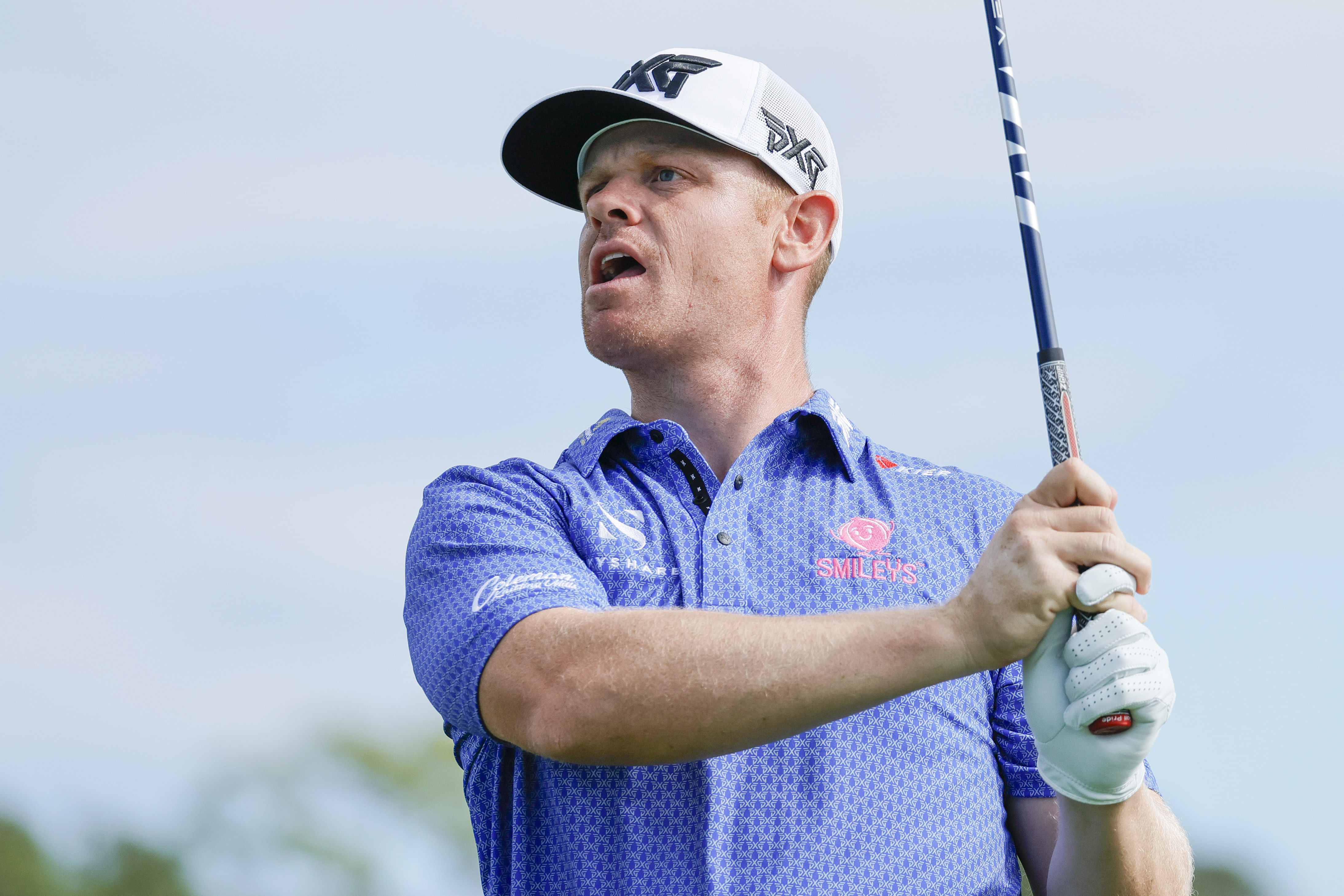 Patrick Fishburn at the Cognizant Classic in The Palm Beaches - First Round - Source: Imagn